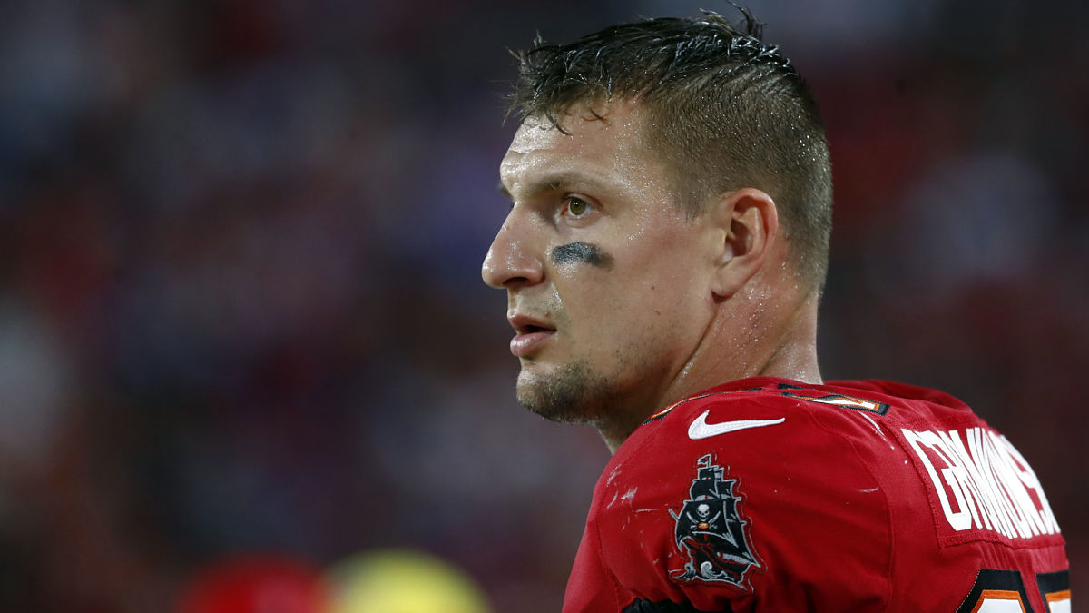 Tampa Bay Buccaneers tight end Rob Gronkowski