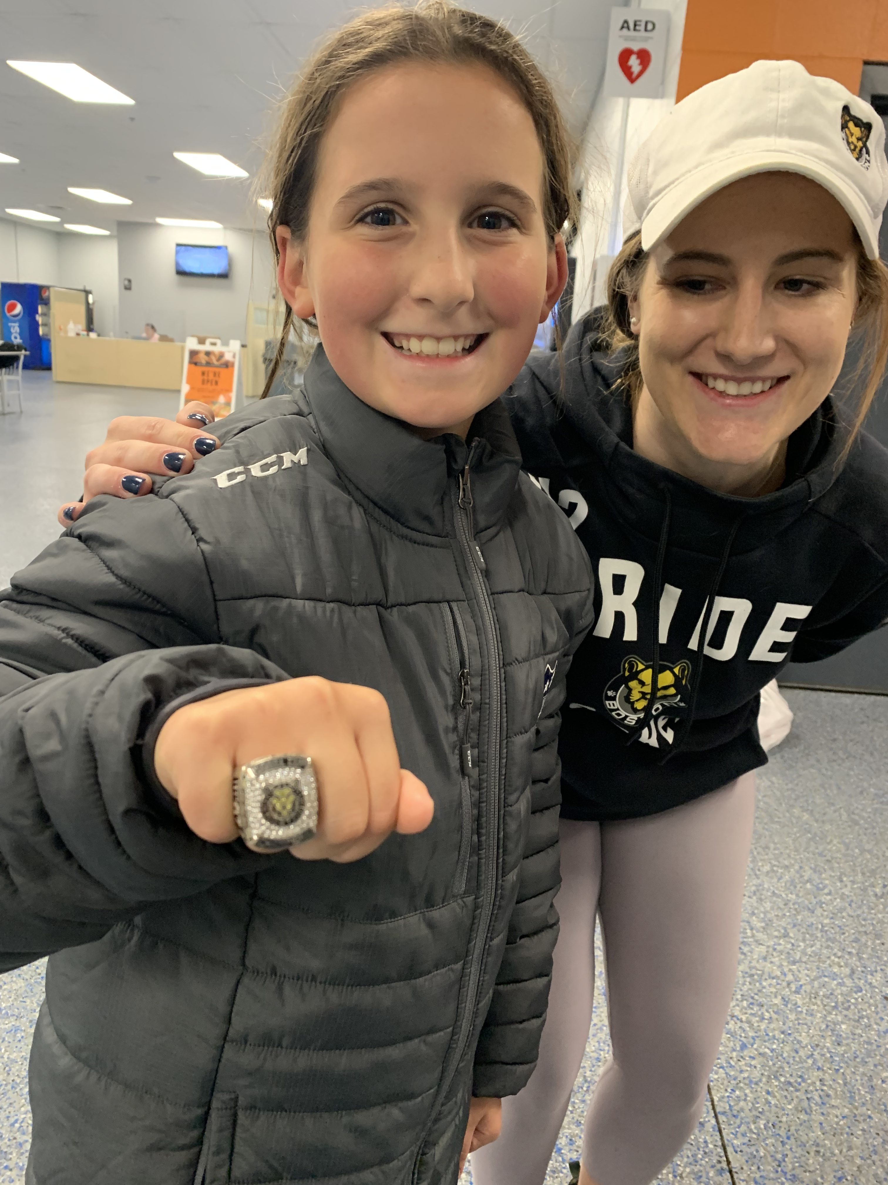 Robyn Bolger and Mallory Souliotis