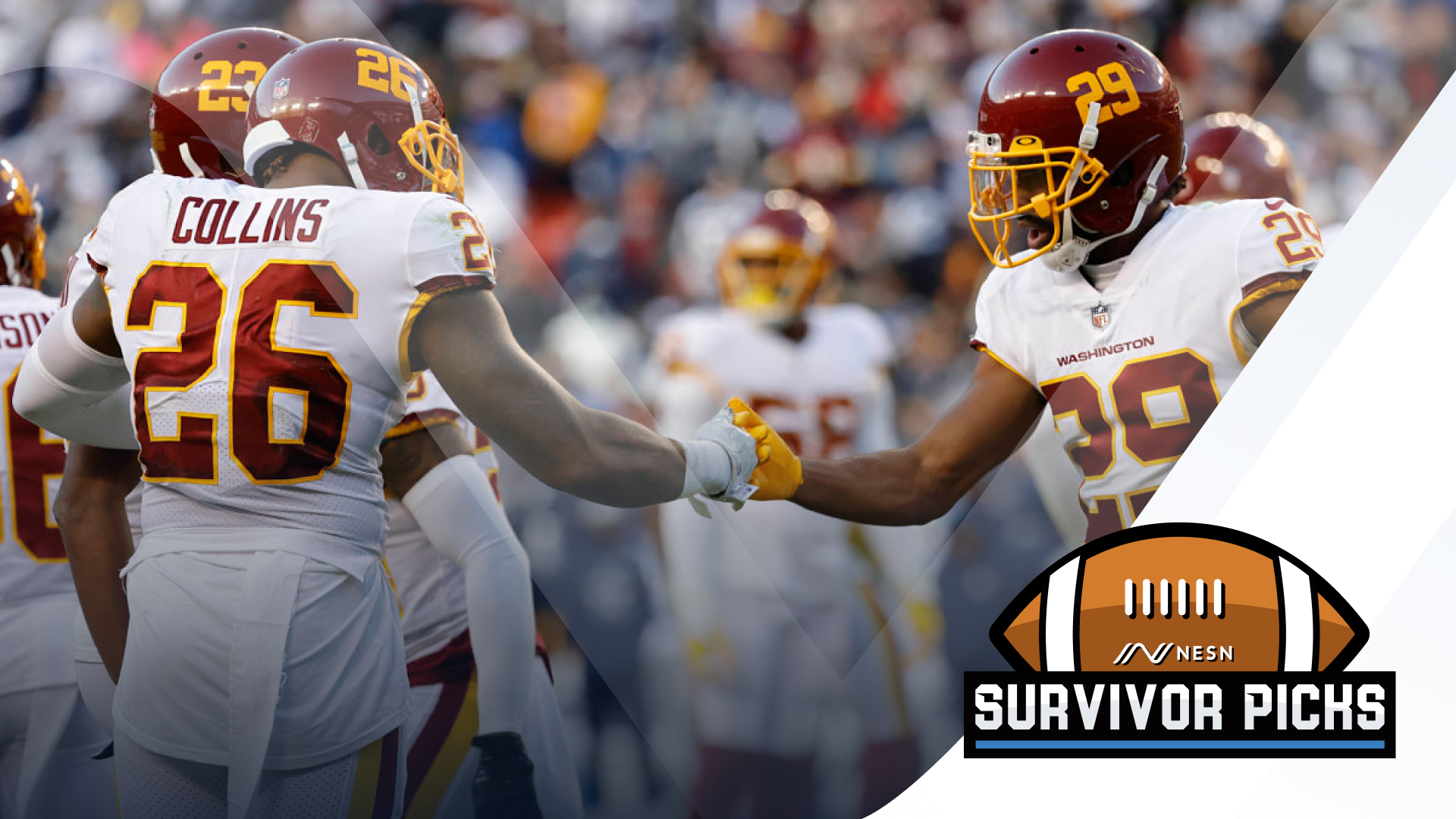 Washington Football Team safety Landon Collins, cornerback Kendall Fuller
