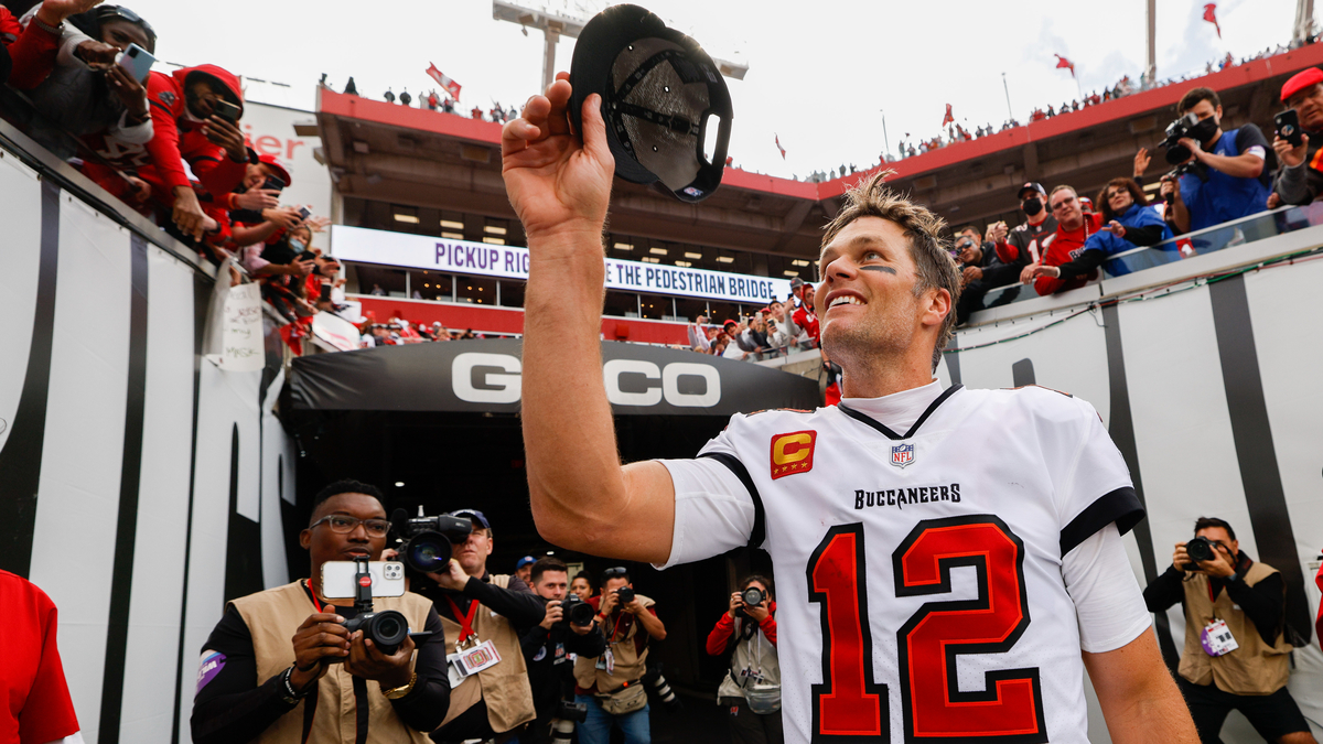 Tampa Bay Buccaneers quarterback Tom Brady