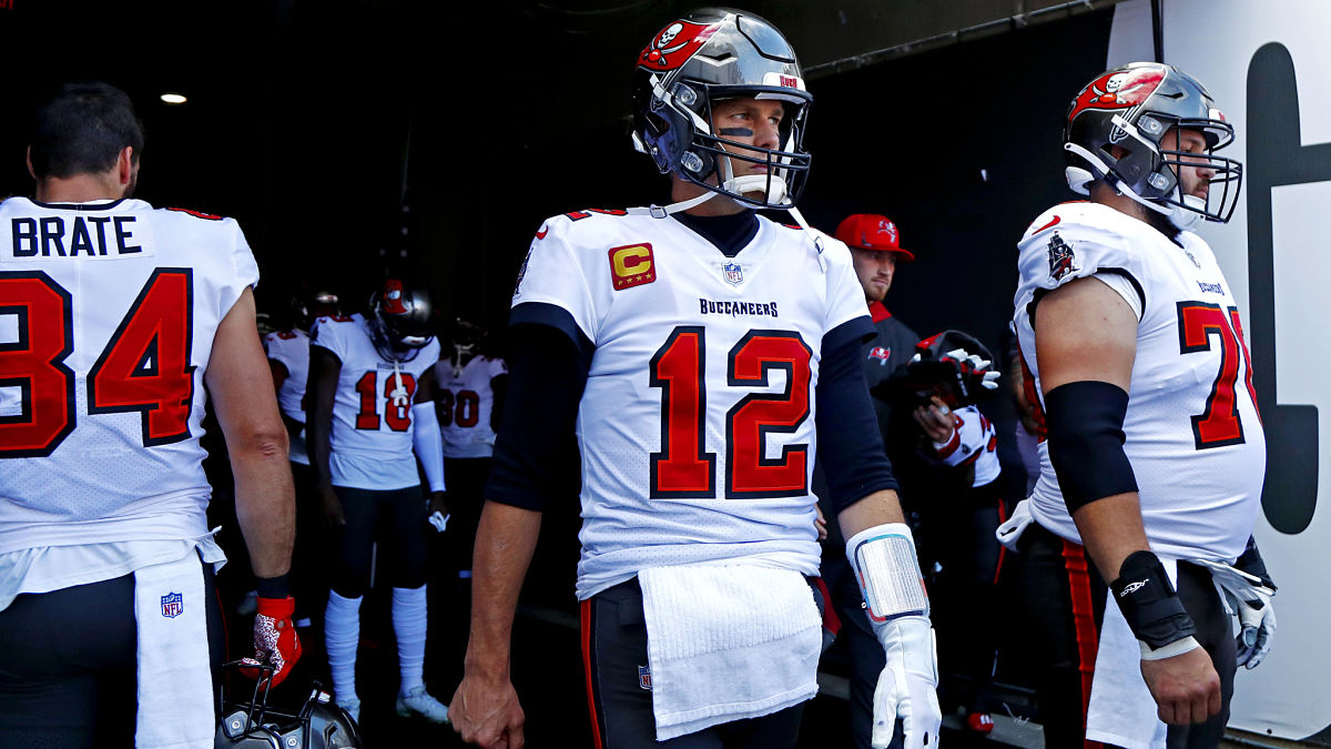 Tampa Bay Buccaneers quarterback Tom Brady