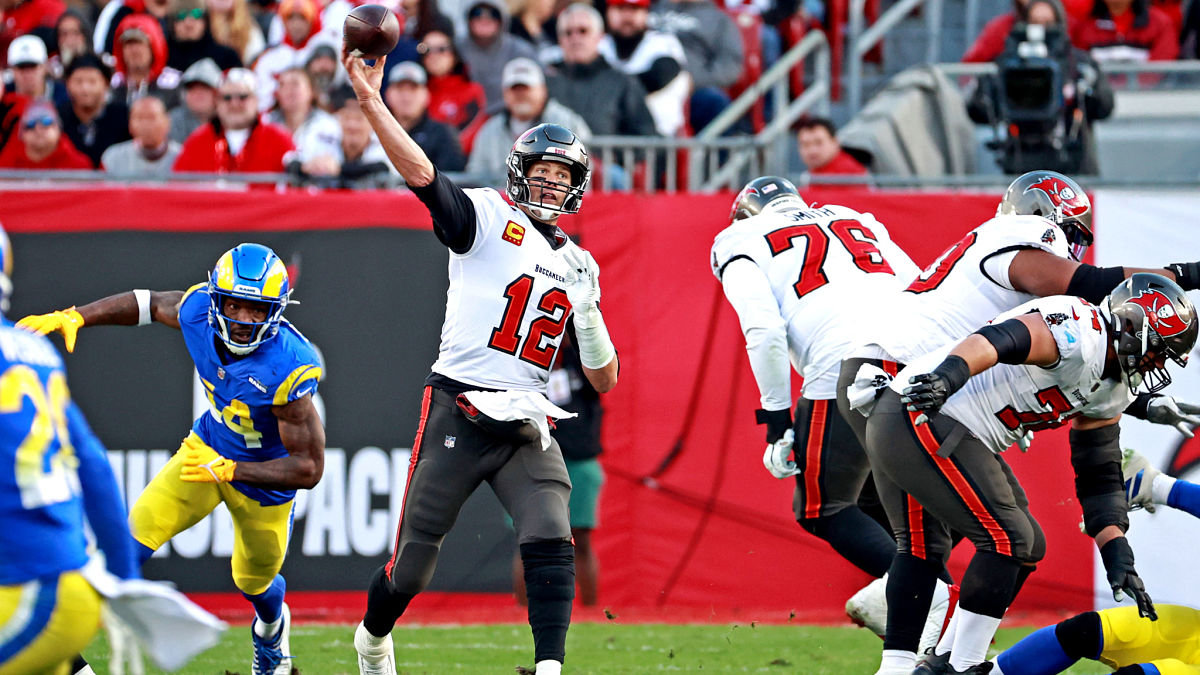 Tampa Bay Buccaneers quarterback Tom Brady