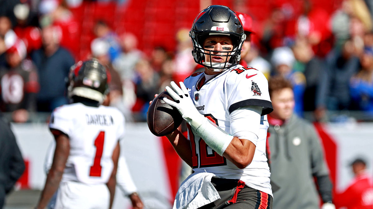 Tampa Bay Buccaneers quarterback Tom Brady