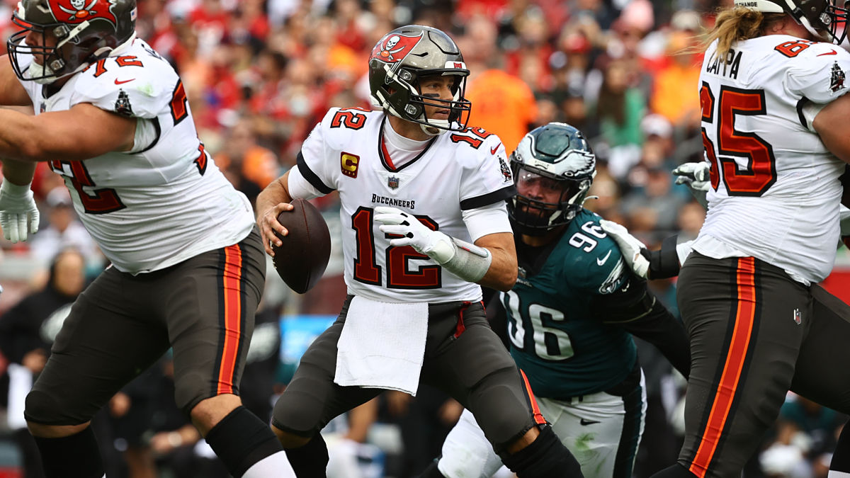 Tampa Bay Buccaneers quarterback Tom Brady