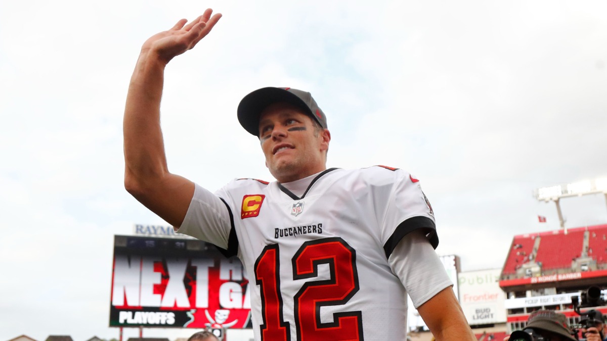 Tampa Bay Buccaneers quarterback Tom Brady