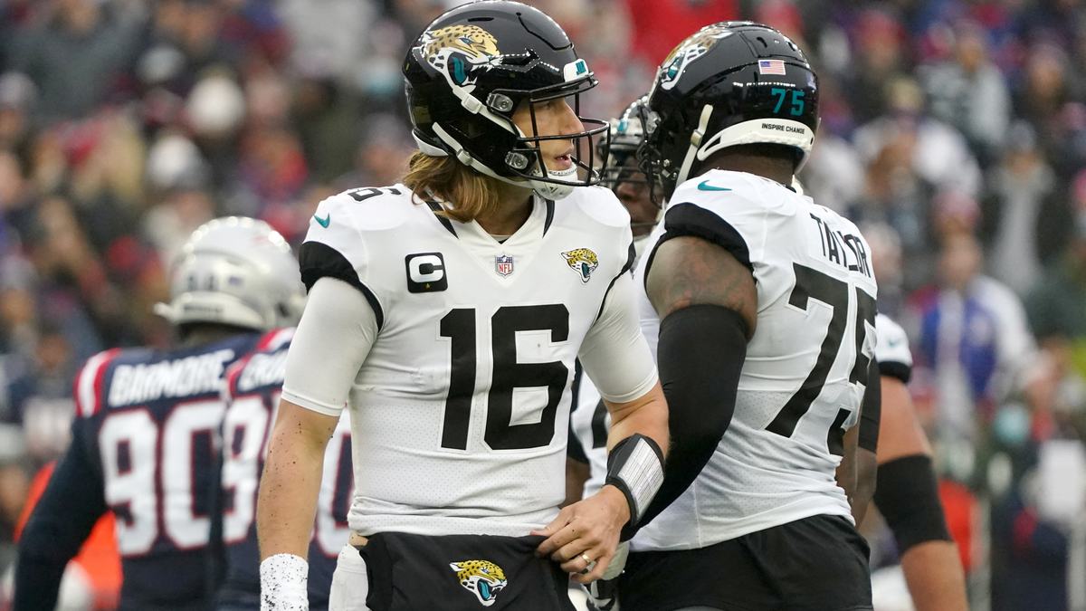 Jacksonville Jaguars quarterback Trevor Lawrence