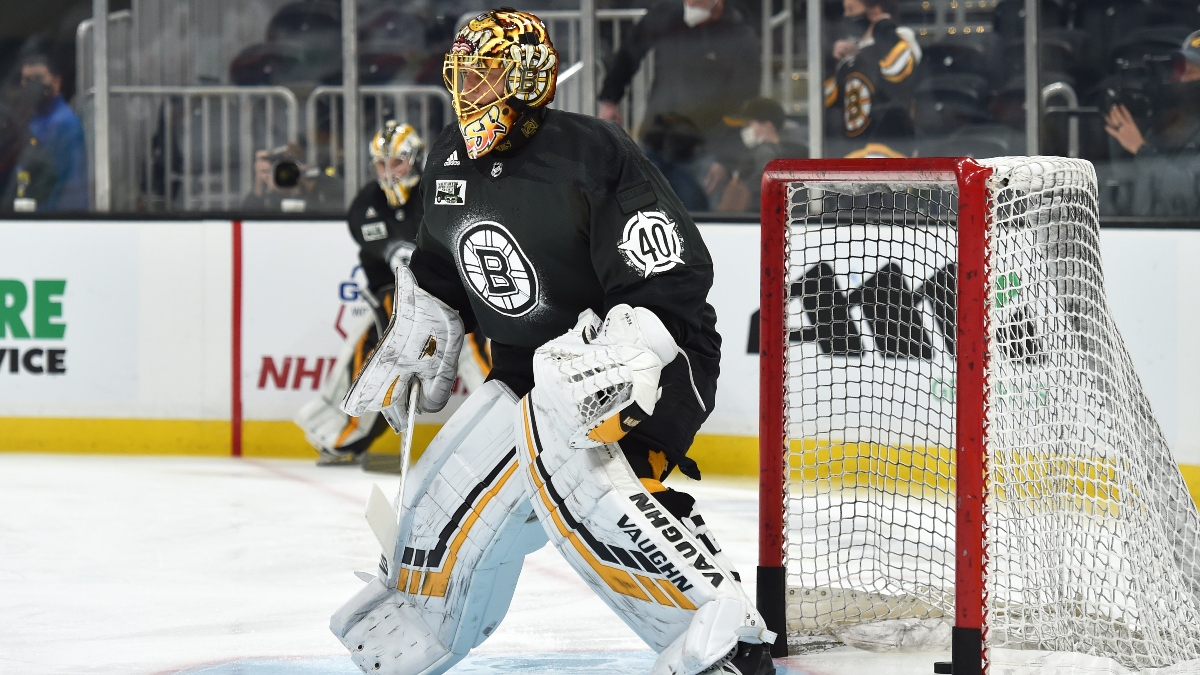 Boston Bruins goaltender Tuukka Rask