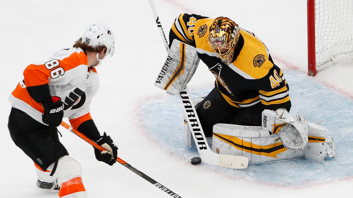 Boston Bruins goaltender Tuukka Rask