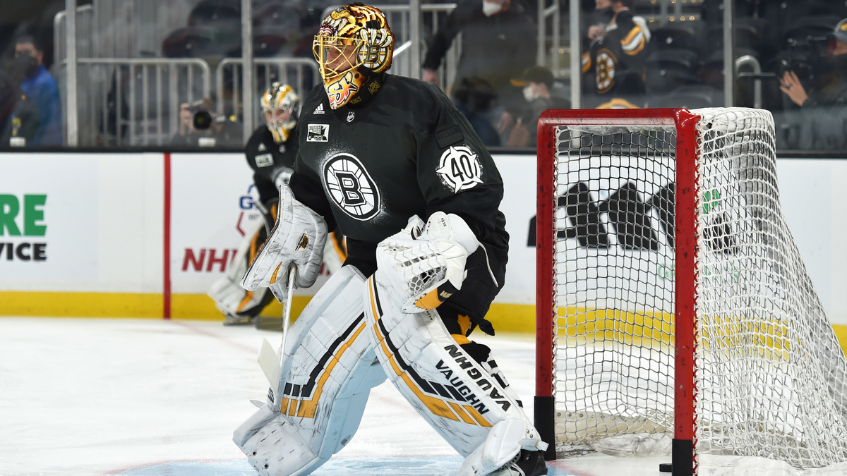Boston Bruins goalie Tuukka Rask