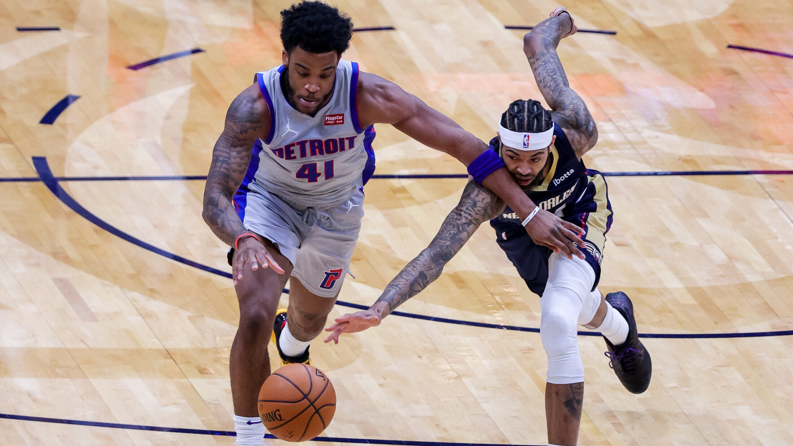 NBA: Detroit Pistons at New Orleans Pelicans