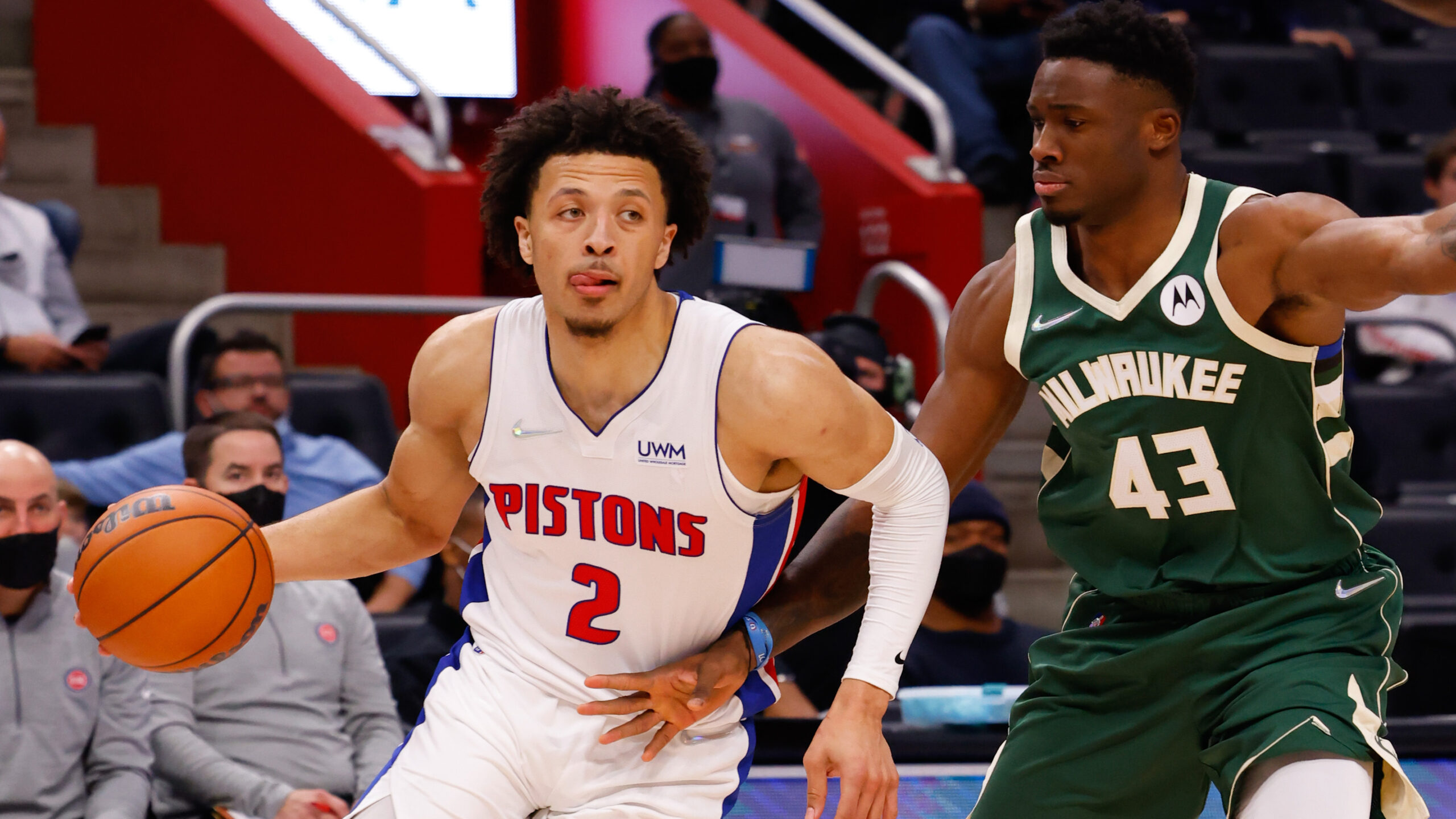 NBA: Milwaukee Bucks at Detroit Pistons