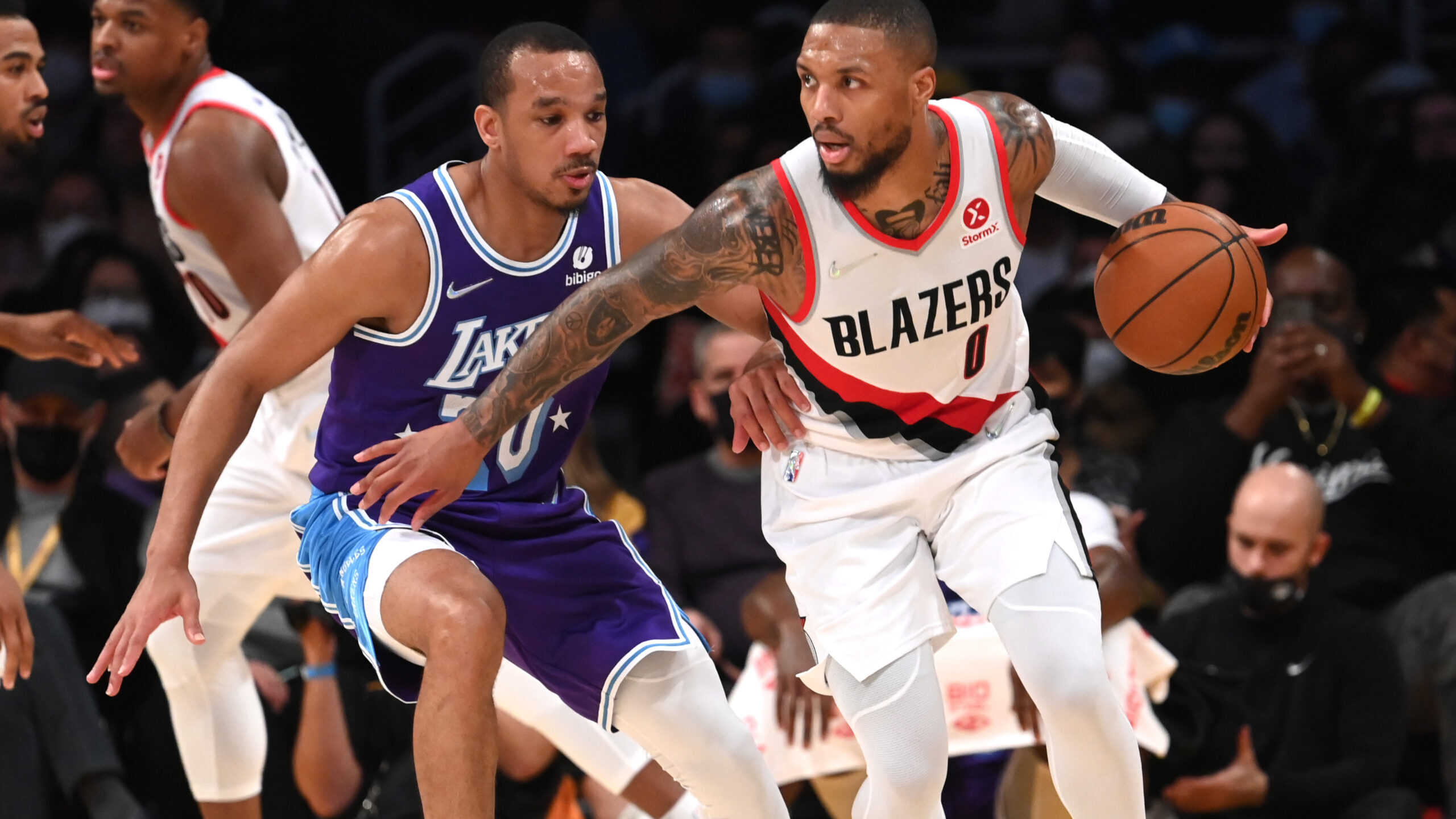 NBA: Portland Trail Blazers at Los Angeles Lakers