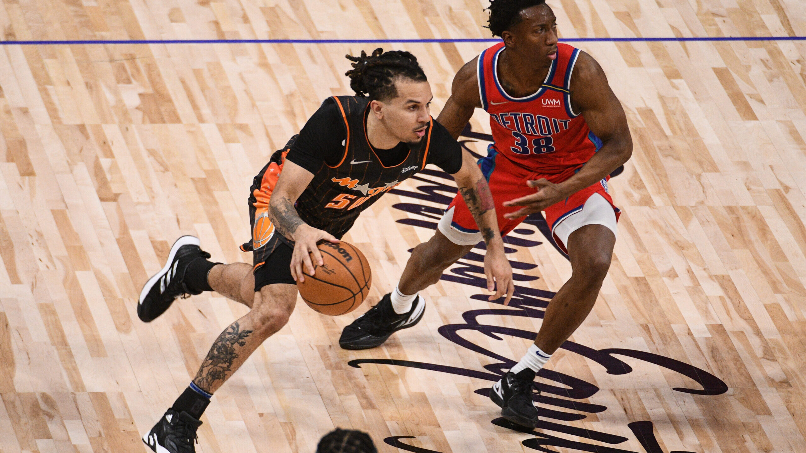 NBA: Orlando Magic at Detroit Pistons