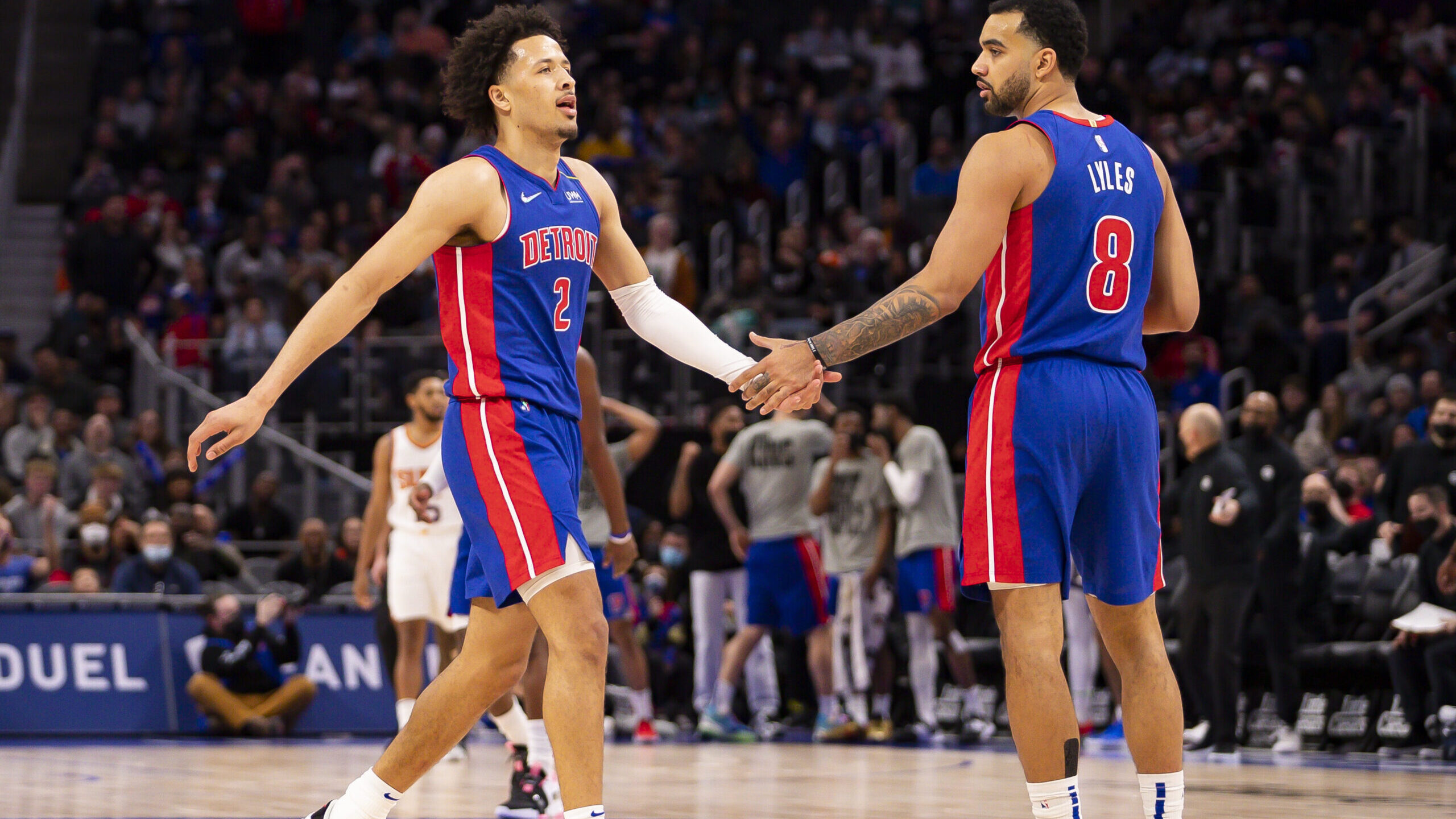 NBA: Phoenix Suns at Detroit Pistons