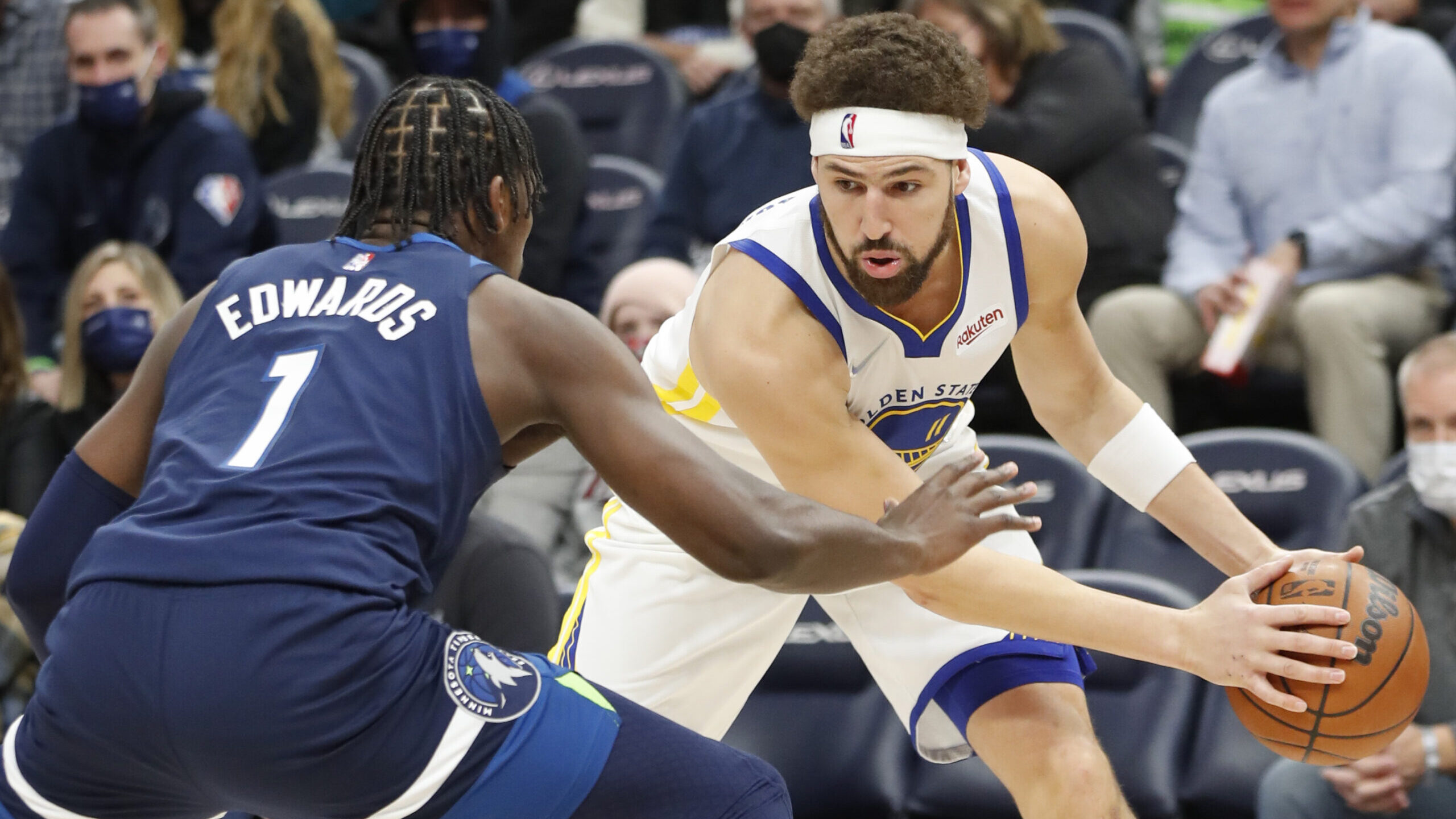 NBA: Golden State Warriors at Minnesota Timberwolves