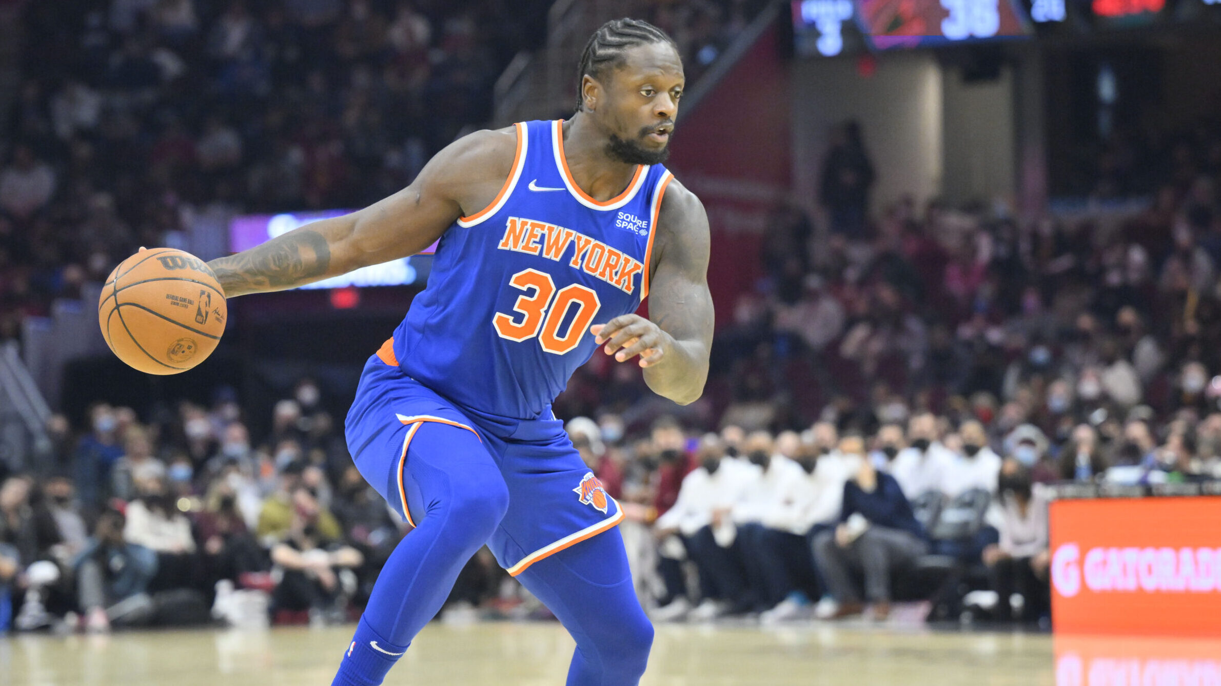NBA: New York Knicks at Cleveland Cavaliers