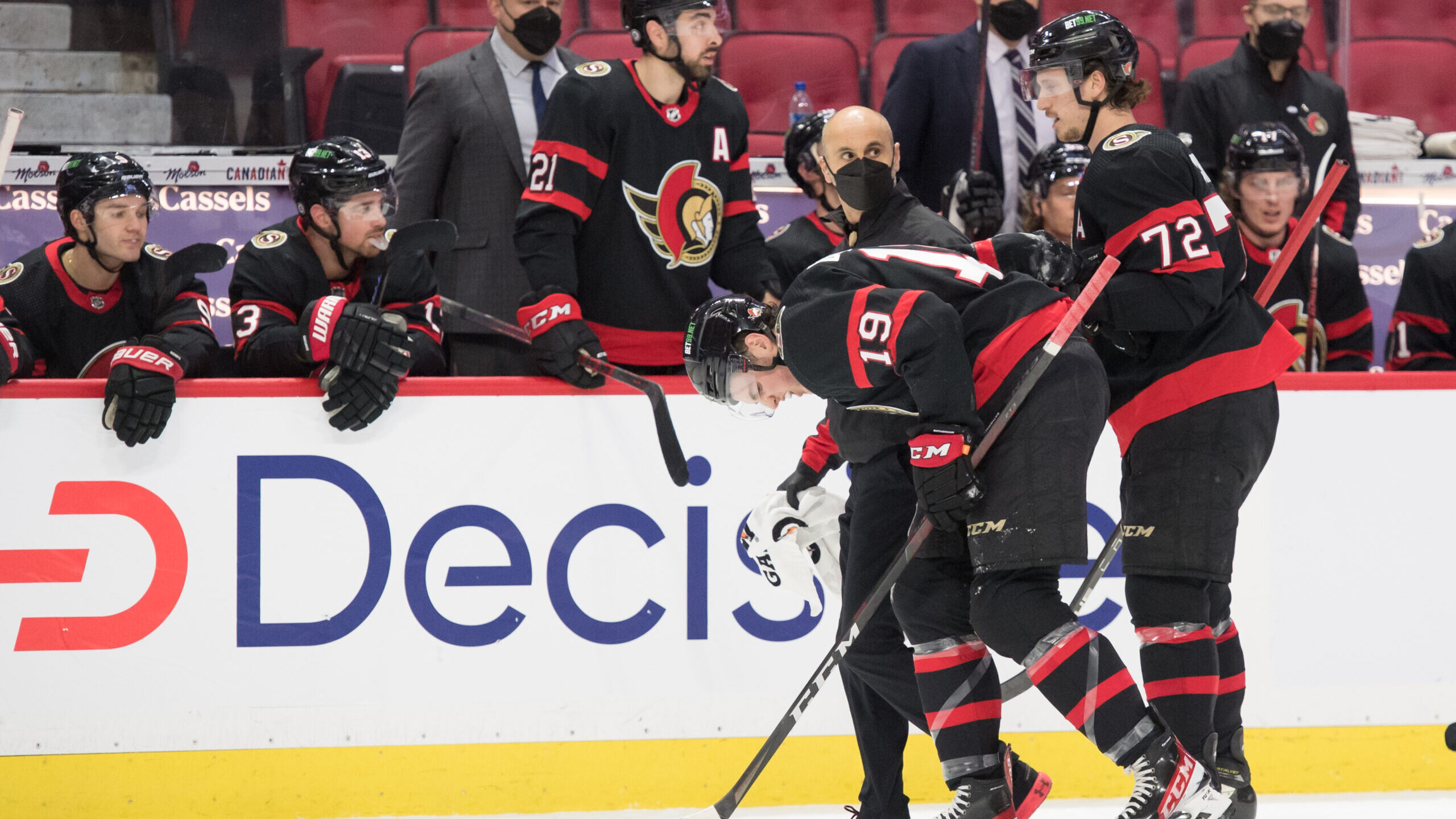 NHL: Buffalo Sabres at Ottawa Senators