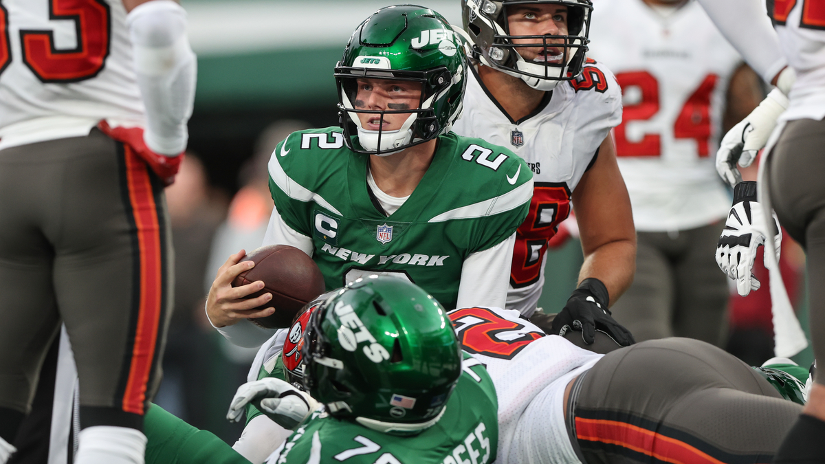 New York Jets quarterback Zach Wilson