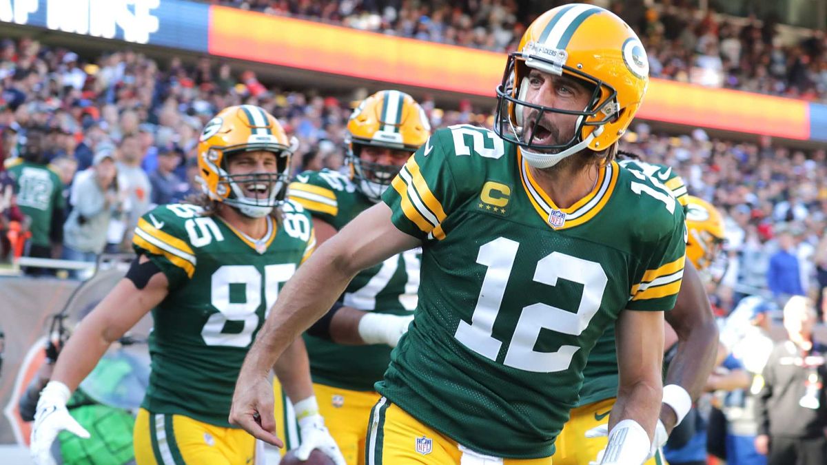 Green Bay Packers quarterback Aaron Rodgers