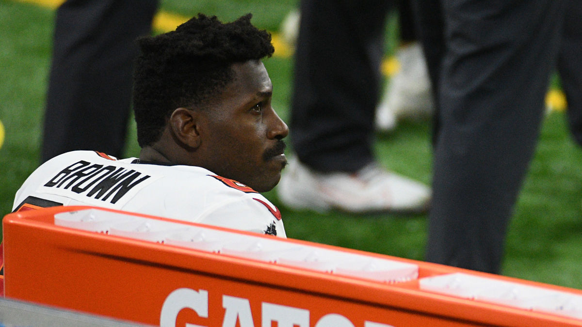 Tampa Bay Buccaneers wide receiver Antonio Brown