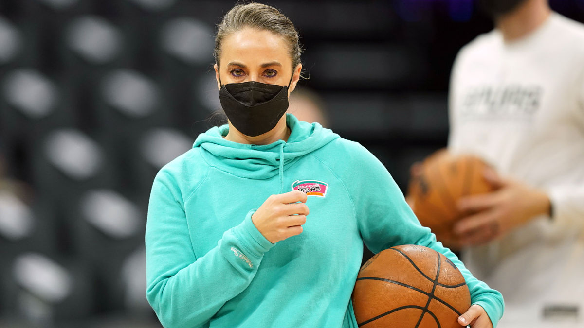 Las Vegas Aces head coach Becky Hammon