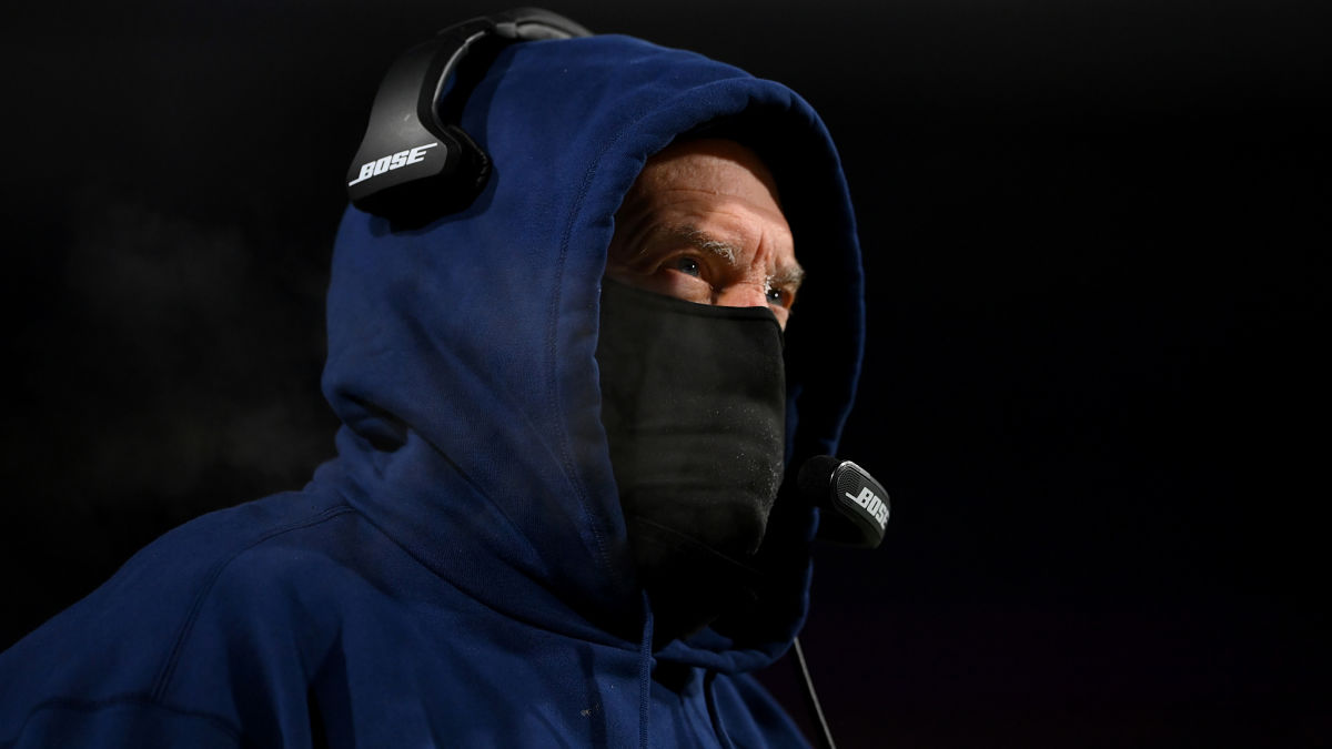 New England Patriots head coach Bill Belichick