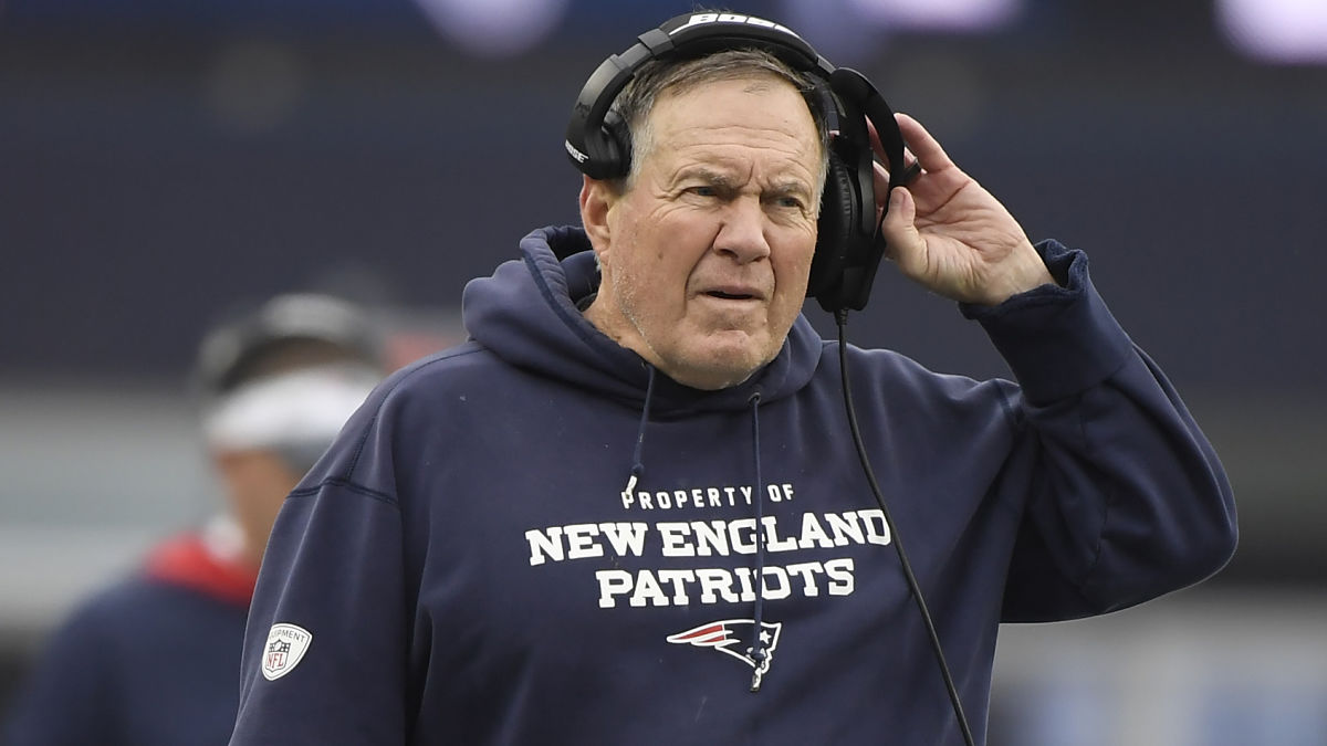 New England Patriots head coach Bill Belichick