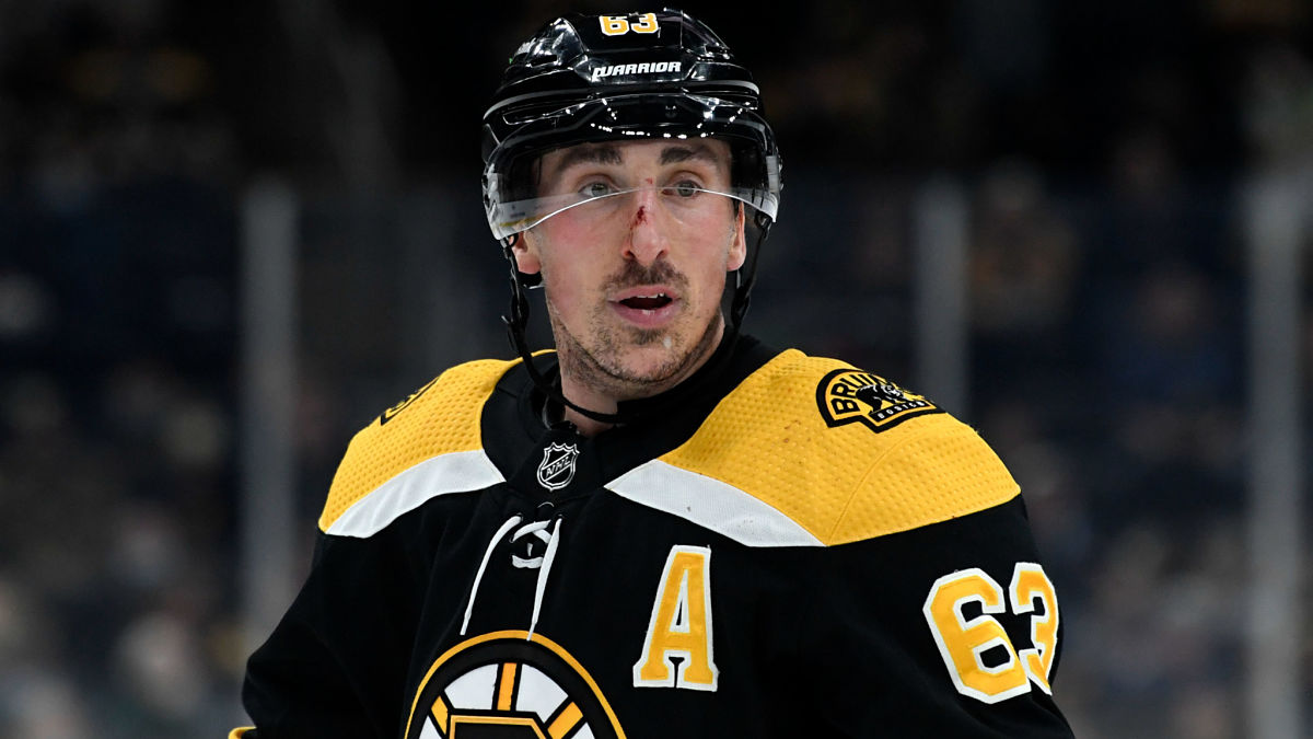 Boston Bruins winger Brad Marchand