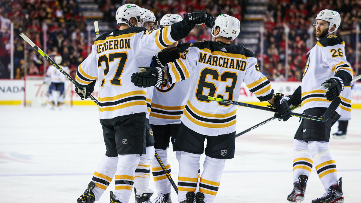 Boston Bruins forward Brad Marchand