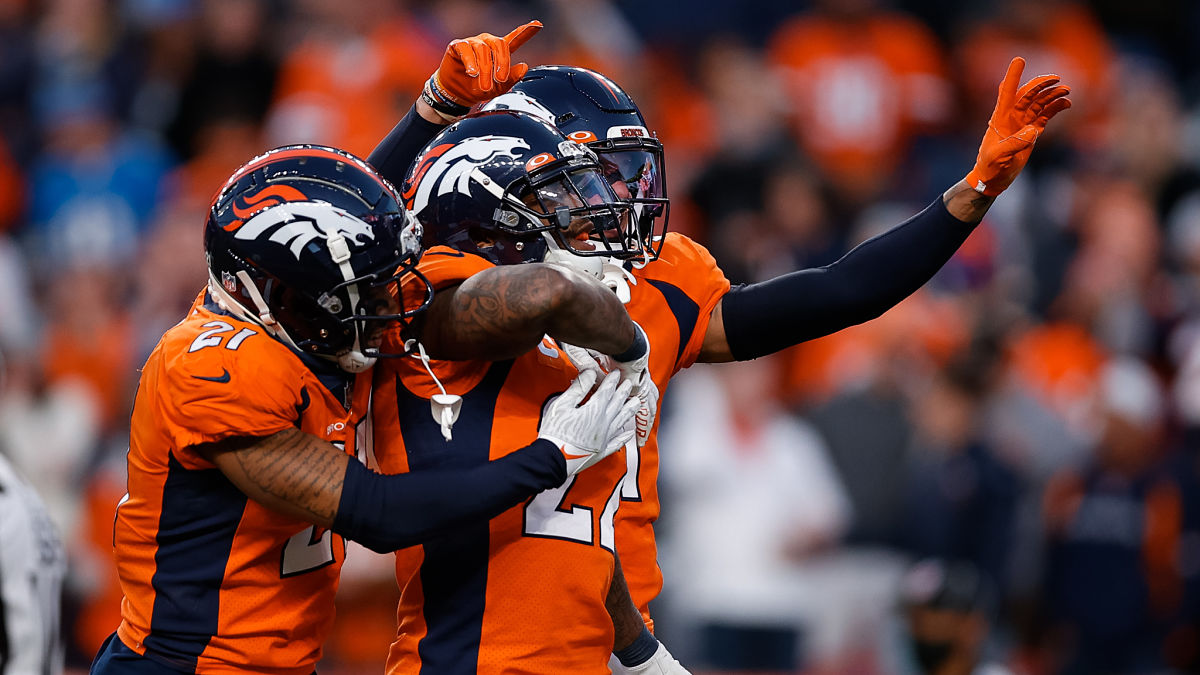 Denver Broncos safety Kareem Jackson