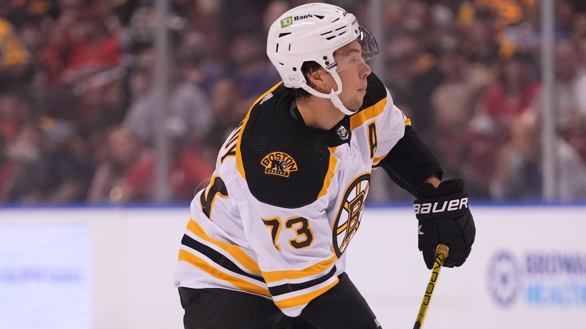Boston Bruins defenseman Charlie McAvoy