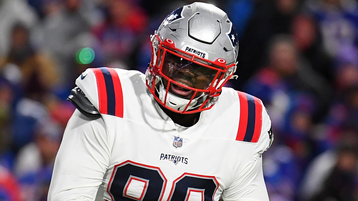 New England Patriots defensive tackle Christian Barmore