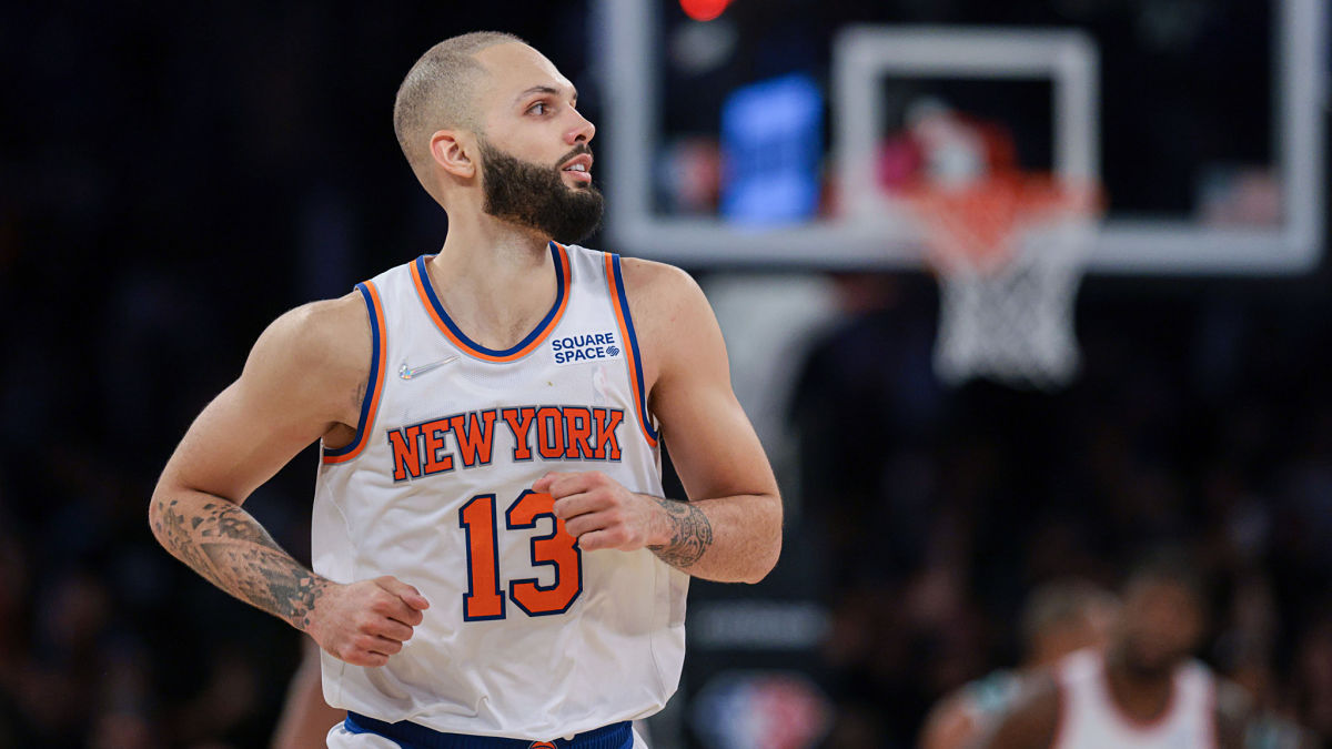 New York Knicks guard Evan Fournier