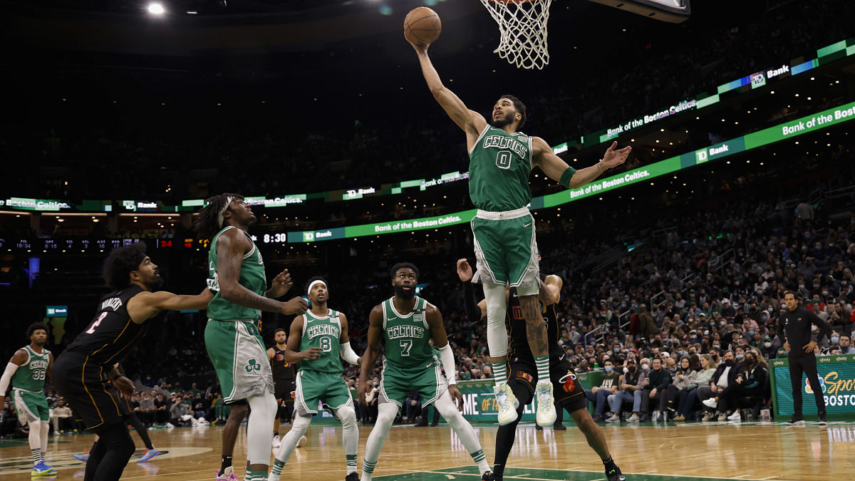 Boston Celtics forward Jayson Tatum