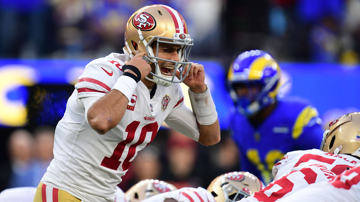 San Francisco 49ers quarterback Jimmy Garoppolo