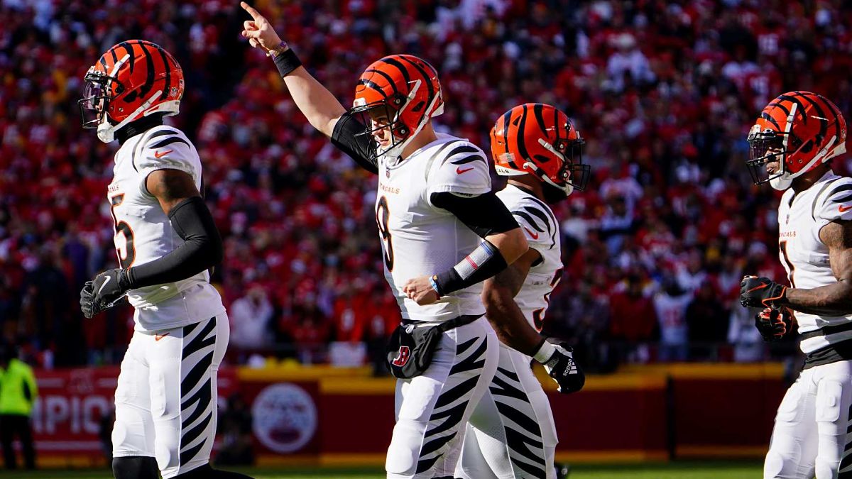 Cincinnati Bengals quarterback Joe Burrow