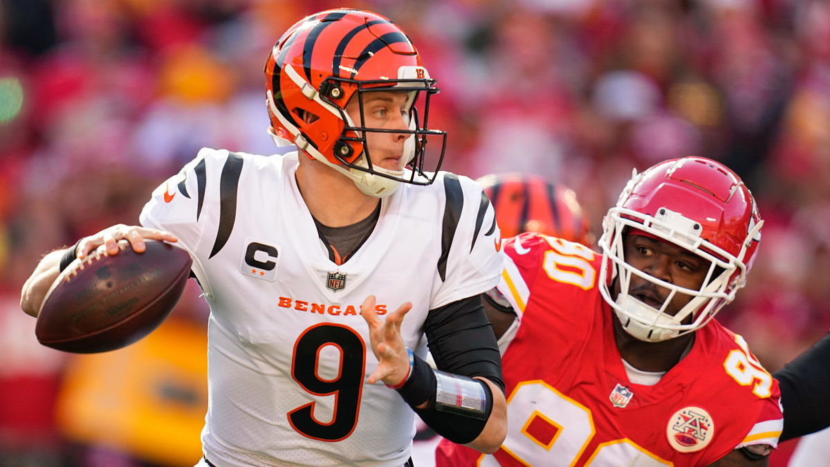 Cincinnati Bengals quarterback Joe Burrow