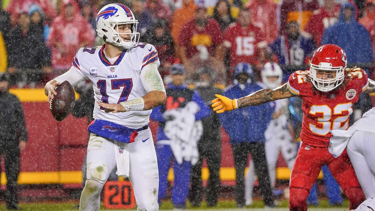 Buffalo Bills quarterback Josh Allen