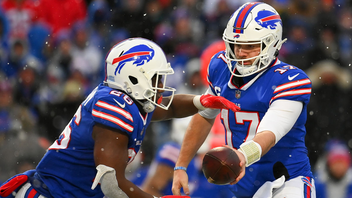 Buffalo Bills quarterback Josh Allen