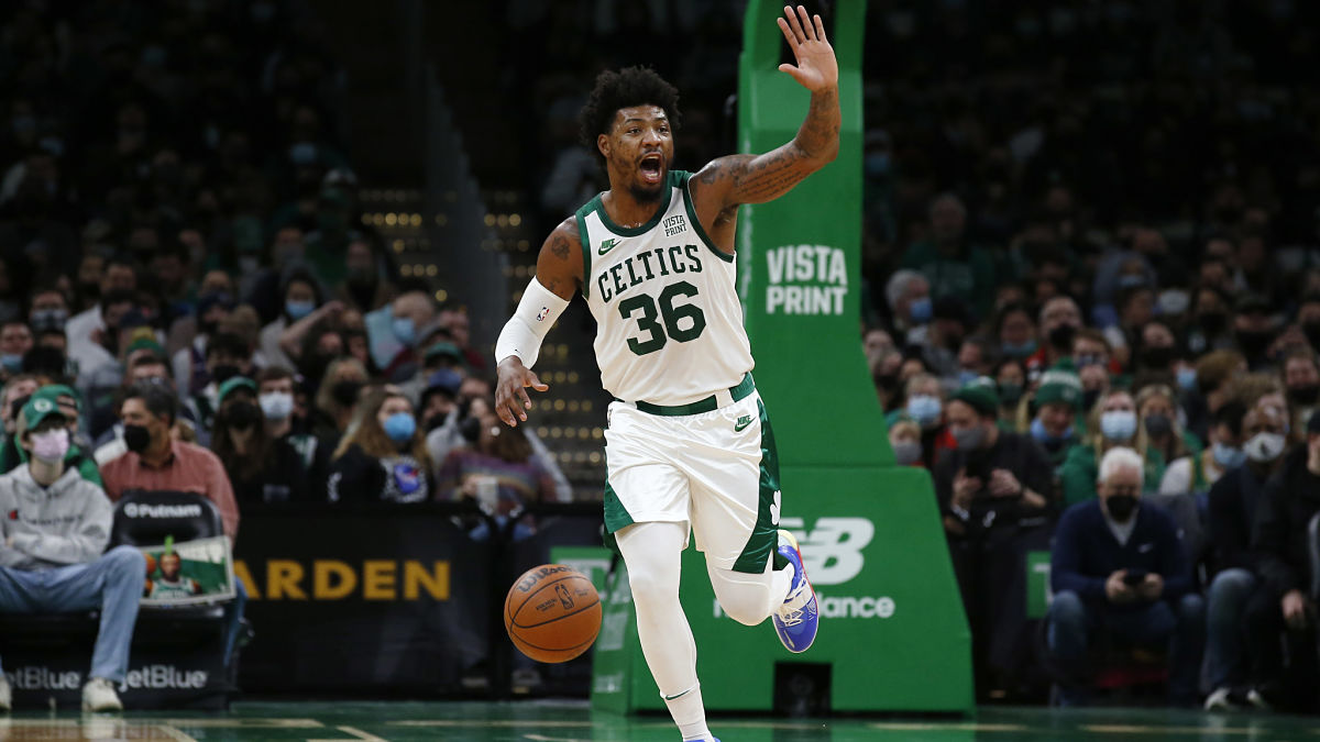 Boston Celtics guard Marcus Smart