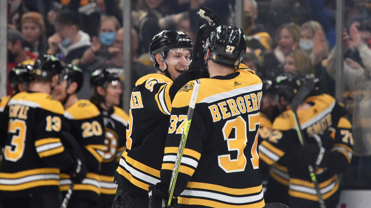 Boston Bruins center Patrice Bergeron