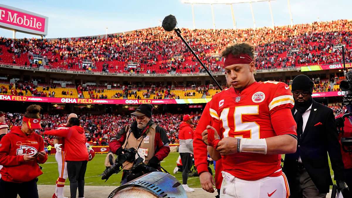 Kansas City Chiefs quarterback Patrick Mahomes