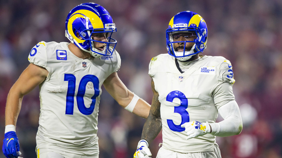 Los Angeles Rams wide receiver Cooper Kupp, Odell Beckham Jr.