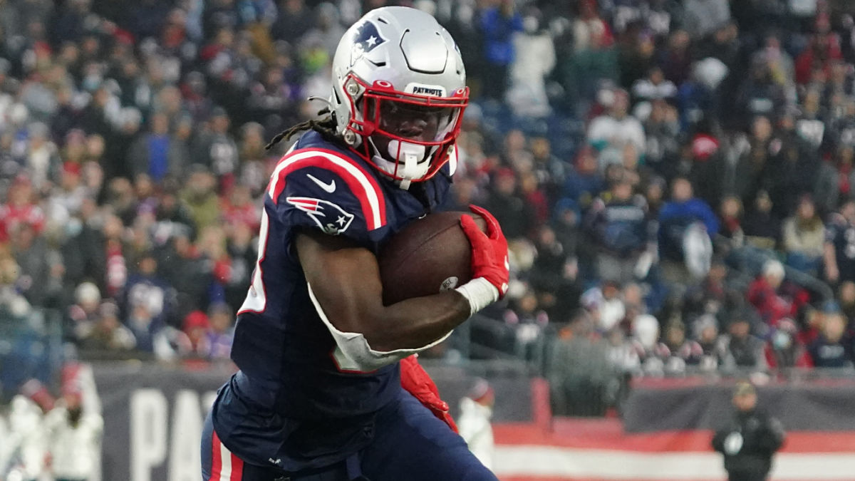 New England Patriots Rhamondre Stevenson