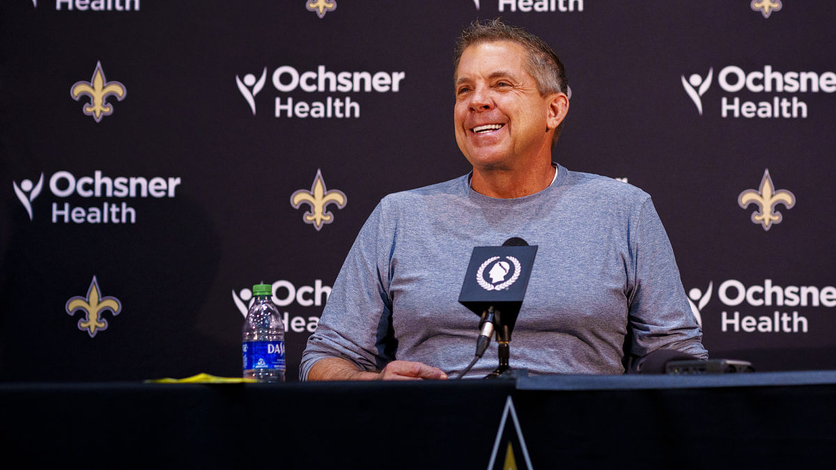 New Orleans Saints head coach Sean Payton