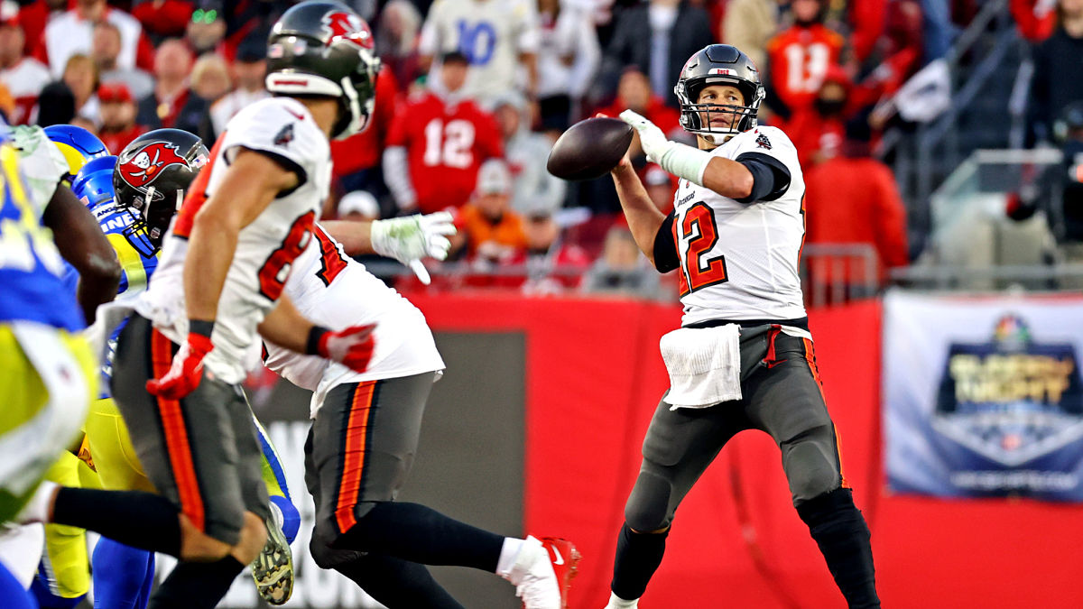 Tampa Bay Buccaneers quarterback Tom Brady