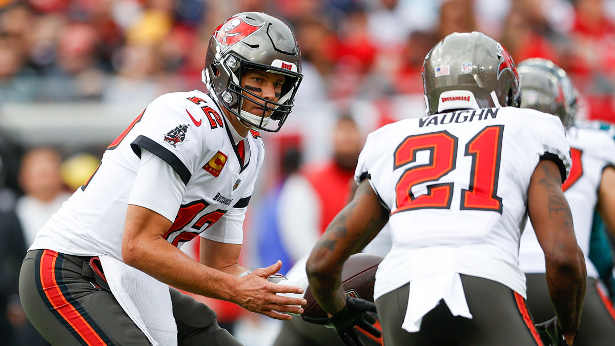 Tampa Bay Buccaneers quarterback Tom Brady