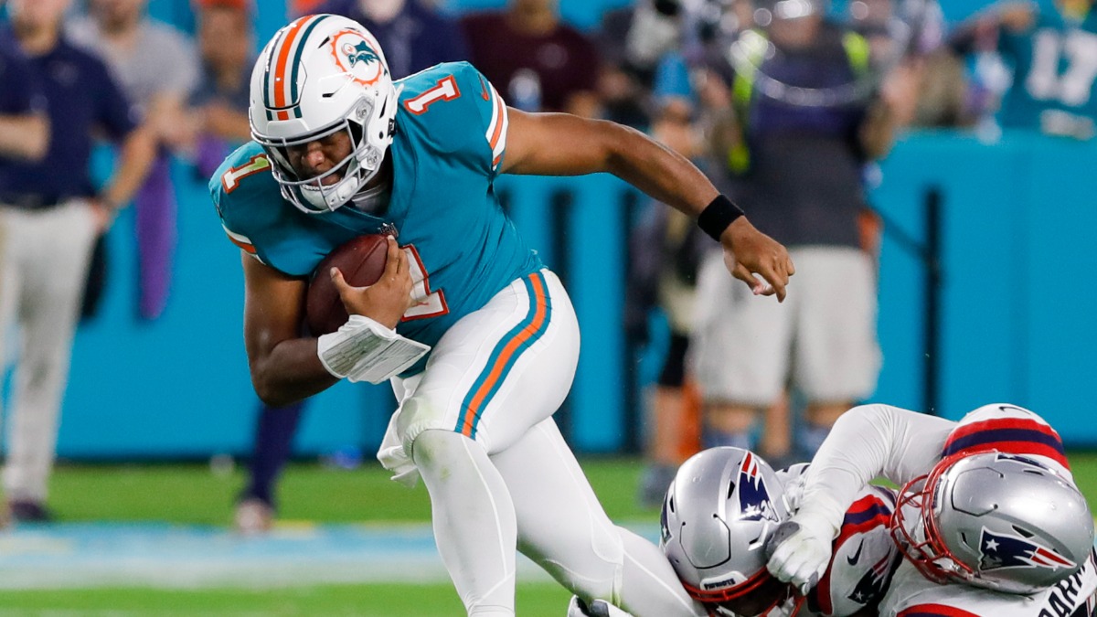 Miami Dolphins quarterback Tua Tagovailoa