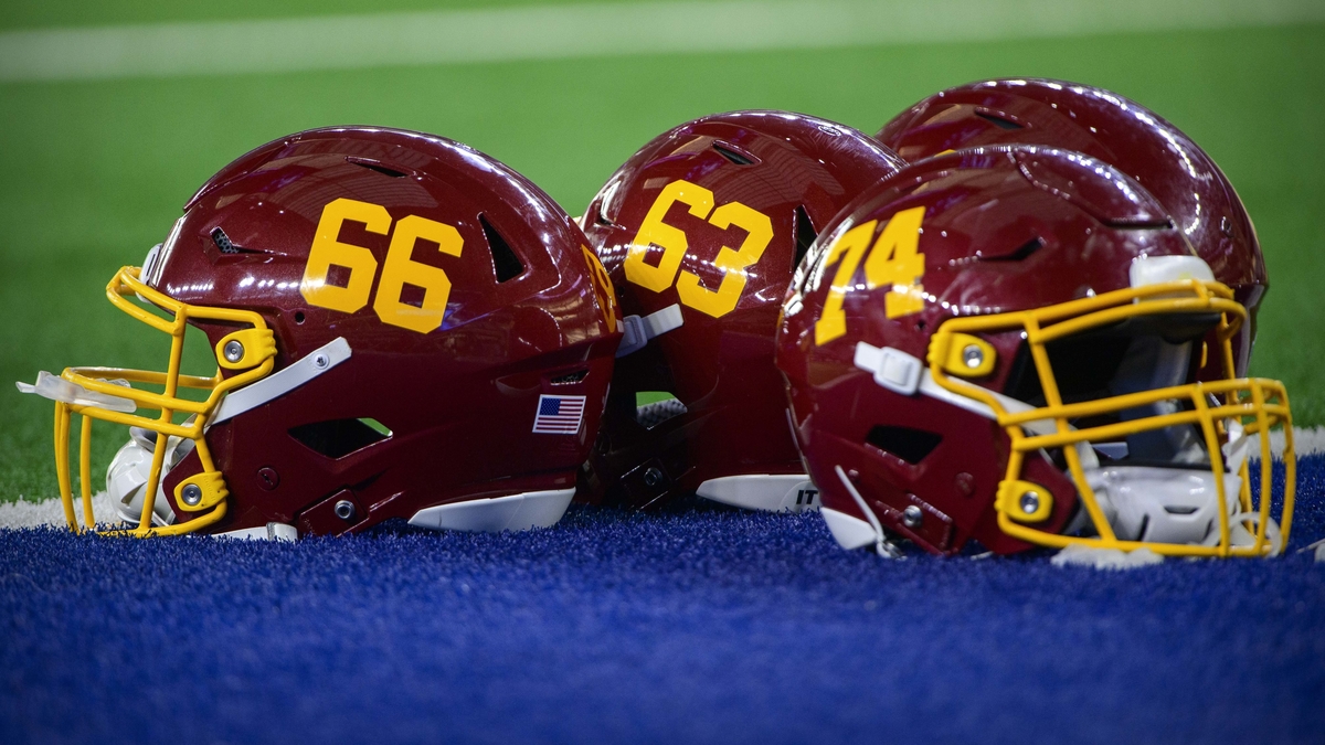 Washington Football Team helmets