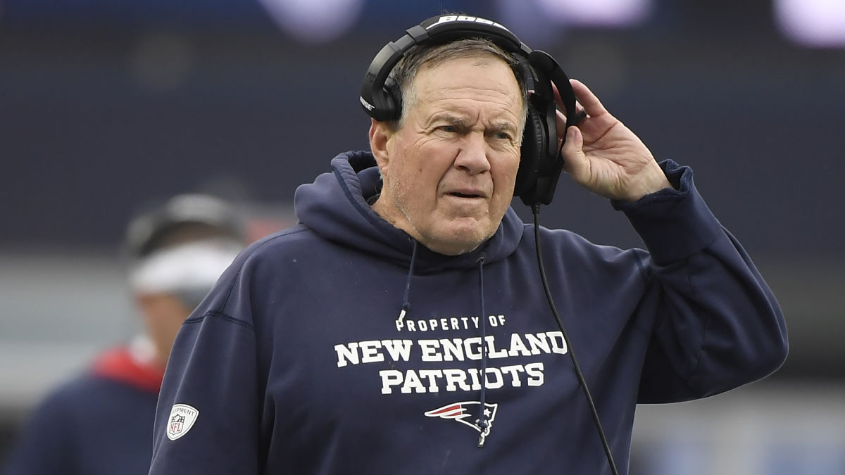 New England Patriots head coach Bill Belichick
